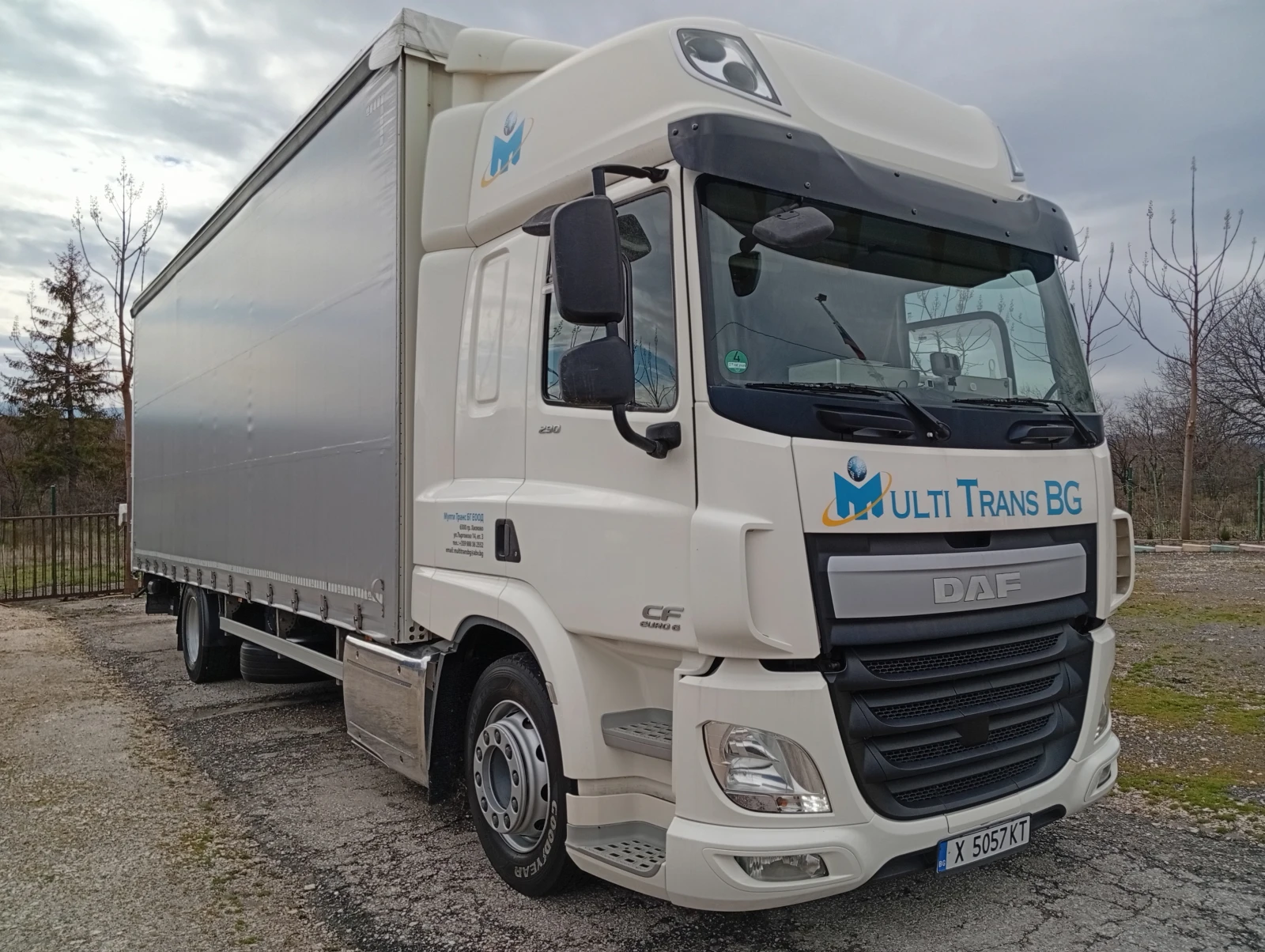 Daf CF Euro 6 , Д-8.15m., В-3m, падащ борд | Auto.bg — изображение 1