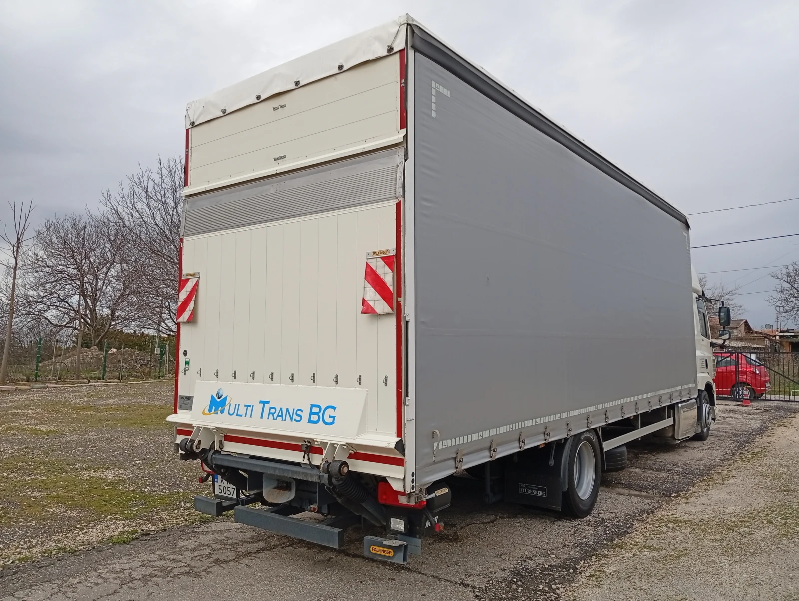 Daf CF Euro 6 , Д-8.15m., В-3m, падащ борд, снимка 5 - Камиони - 54030299