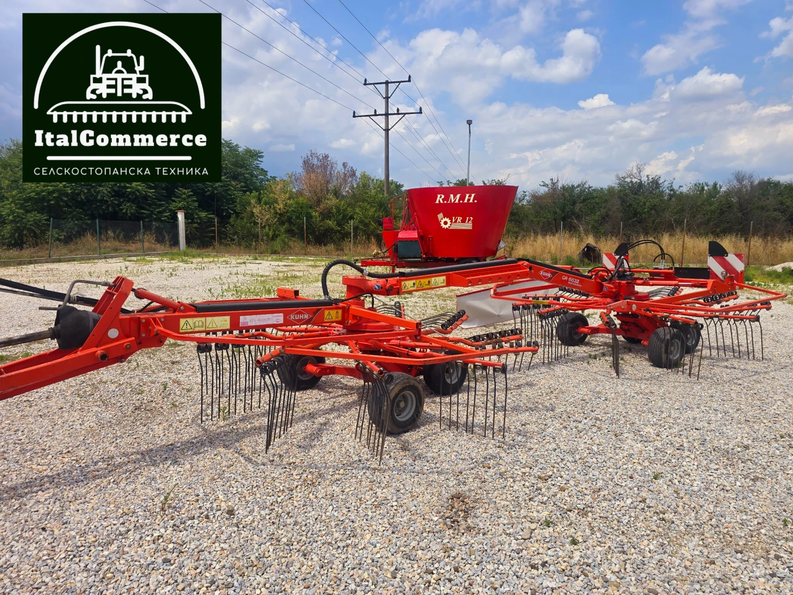 Сенообръщачка KUHN GA 6632 MASTER DRIVE, снимка 3 - Селскостопанска техника - 55016906