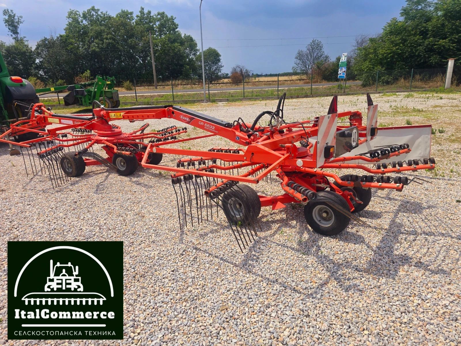 Сенообръщачка KUHN GA 6632 MASTER DRIVE, снимка 6 - Селскостопанска техника - 55016906