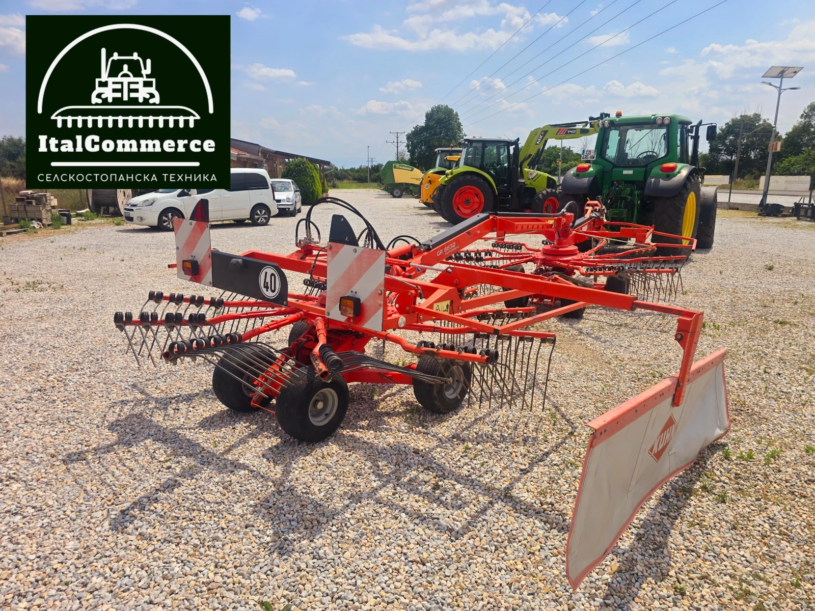 Сенообръщачка KUHN GA 6632 MASTER DRIVE, снимка 9 - Селскостопанска техника - 55016906
