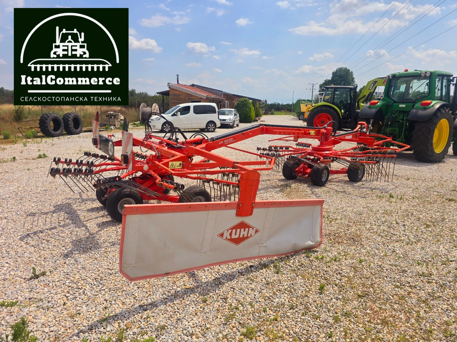 Сенообръщачка KUHN GA 6632 MASTER DRIVE, снимка 5 - Селскостопанска техника - 55016906