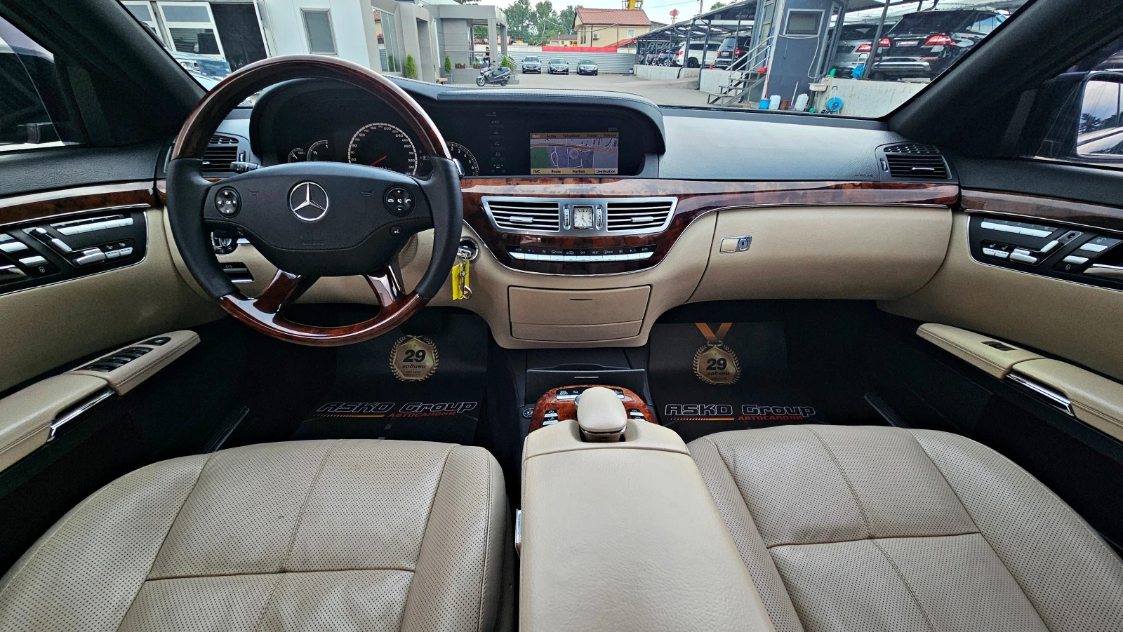 Mercedes-Benz S 500 AMG/FACE/ГАЗ/DISTRONIC/NIGHT/ПОДГР/ОБДУХ/ВАКУУМ/LI - изображение 9