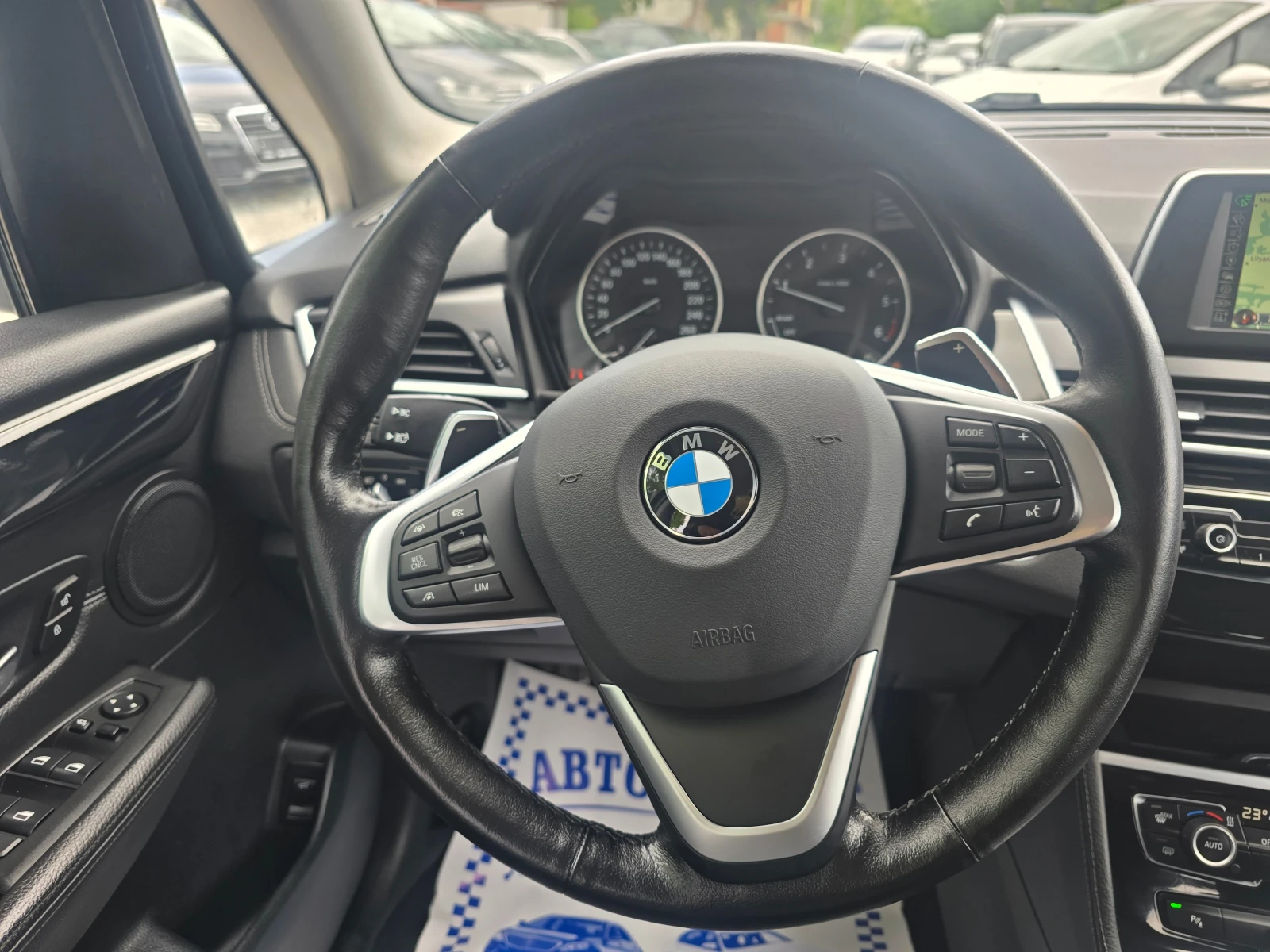 BMW 2 Active Tourer 2.0D-FACE-AVTOMATIK-8 СКОРОСТИ-X-DRIVE-НАВИГАЦИЯ, снимка 12 - Автомобили и джипове - 54620157