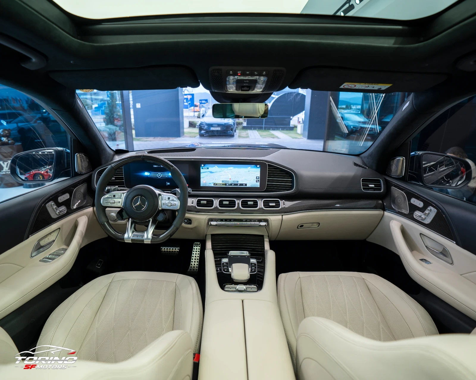 Mercedes-Benz GLS 63 AMG LARTE DESIGN* 3xTV* 3D BURMESTER* CARBON* FULLMAX* | Mobile.bg � ����������� 13