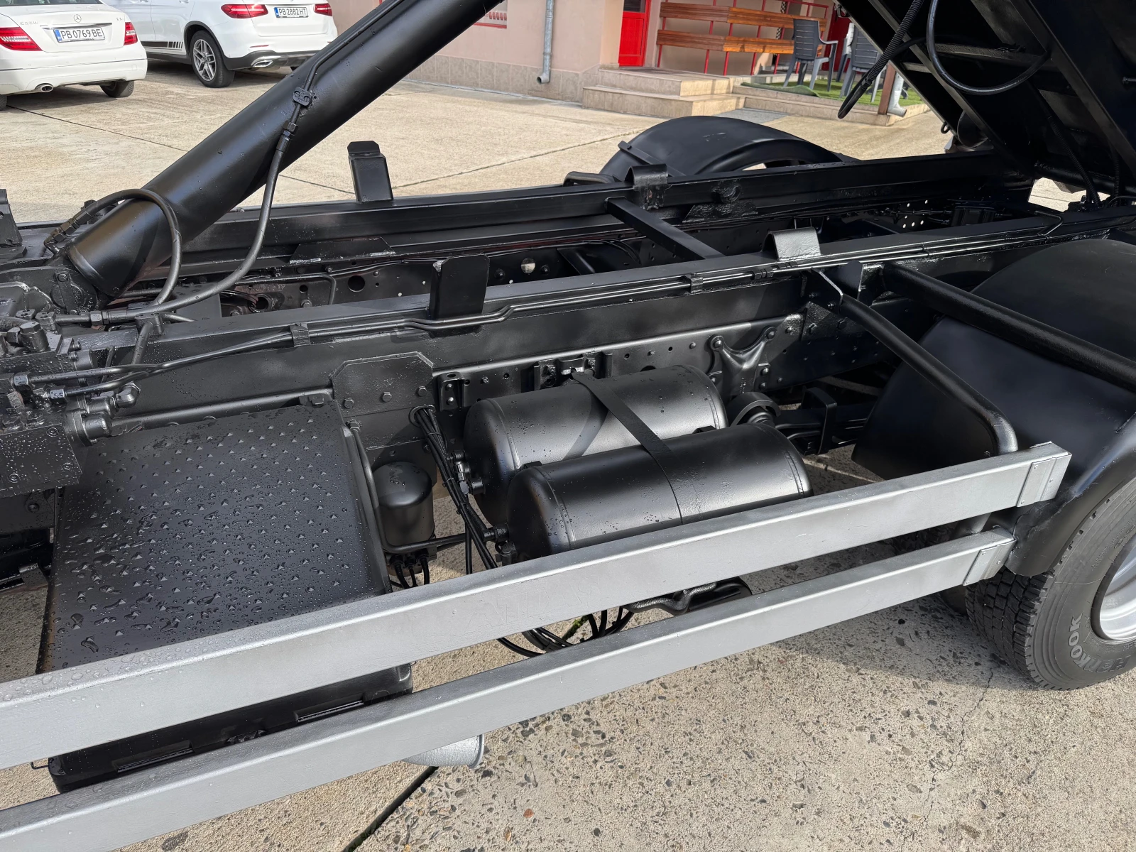 Mercedes-Benz 814 Мултилифт  4м, снимка 7 - Камиони - 53382978