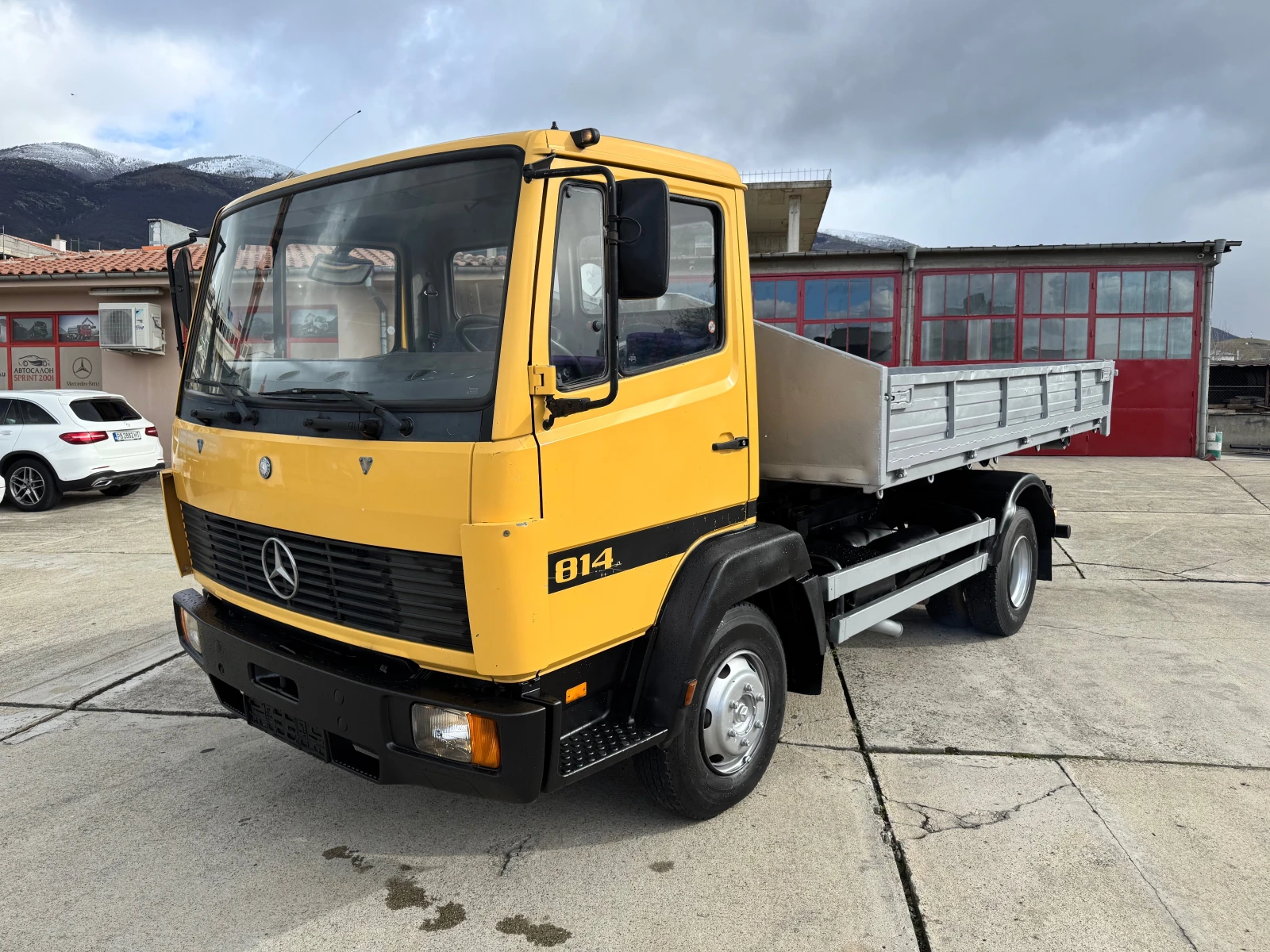 Mercedes-Benz 814 Мултилифт  4м, снимка 13 - Камиони - 53382978