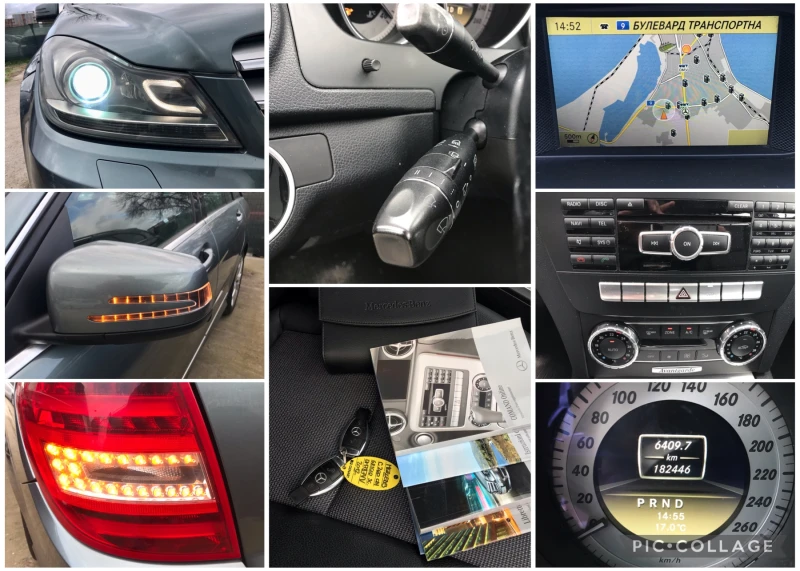 Mercedes-Benz C 200 CDi-AMG-AUTOM. Face, снимка 17 - Автомобили и джипове - 52425562