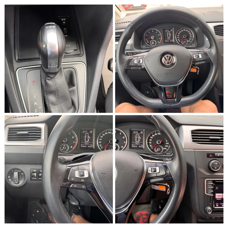 VW Caddy 1.4/МЕТАН/ВС.ЕКСТРИ/КАМЕРА+ САМОПАРКИРА+ ДИСТРОНИК, снимка 13 - Автомобили и джипове - 53453906
