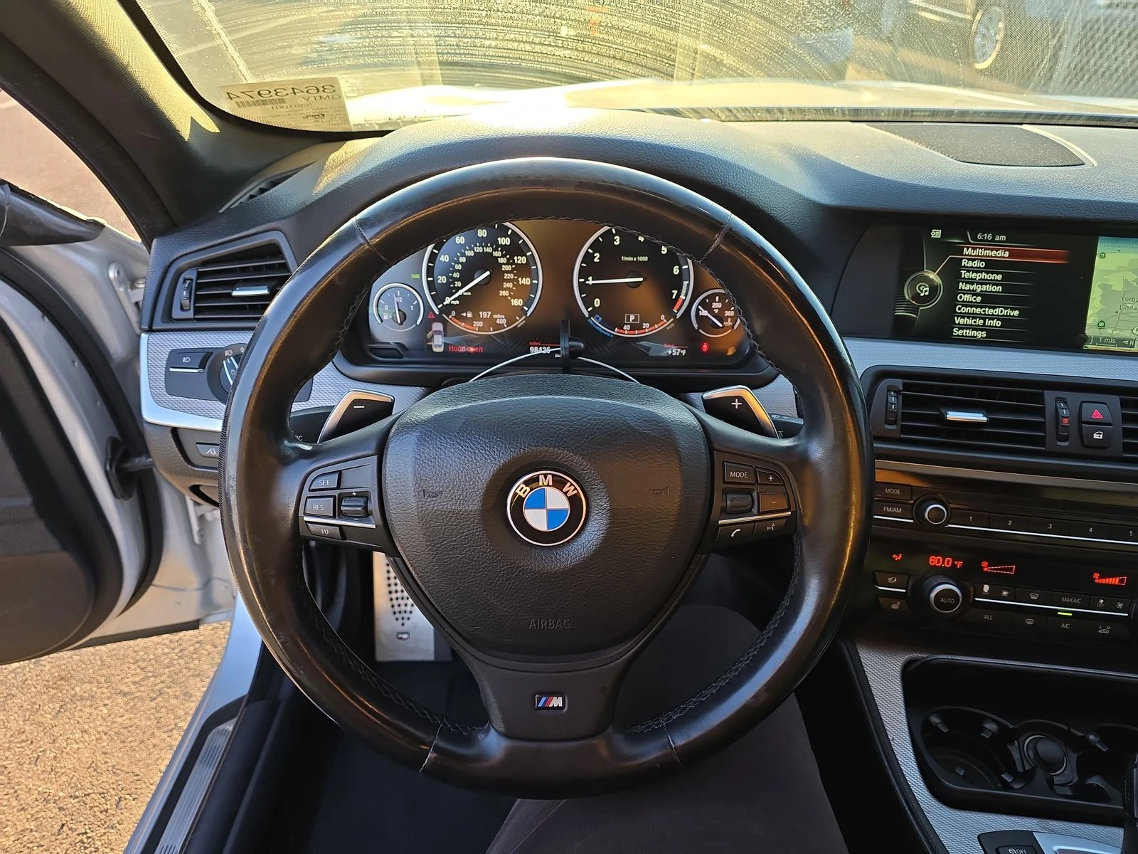 BMW 535 I (M-Pack) Вакуум* Head-Up* Щори* M.Toчка* 360*  - изображение 9