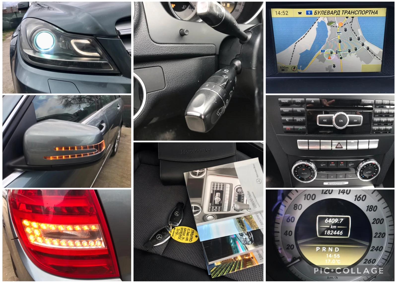 Mercedes-Benz C 200 CDi-AMG-AUTOM. Face | Mobile.bg   17