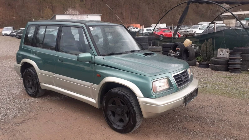 Suzuki Vitara 4+ 4 klimatik 1999г , снимка 3 - Автомобили и джипове - 49529287