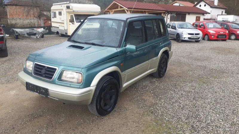 Suzuki Vitara 4+ 4 klimatik 1999г , снимка 2 - Автомобили и джипове - 49529287