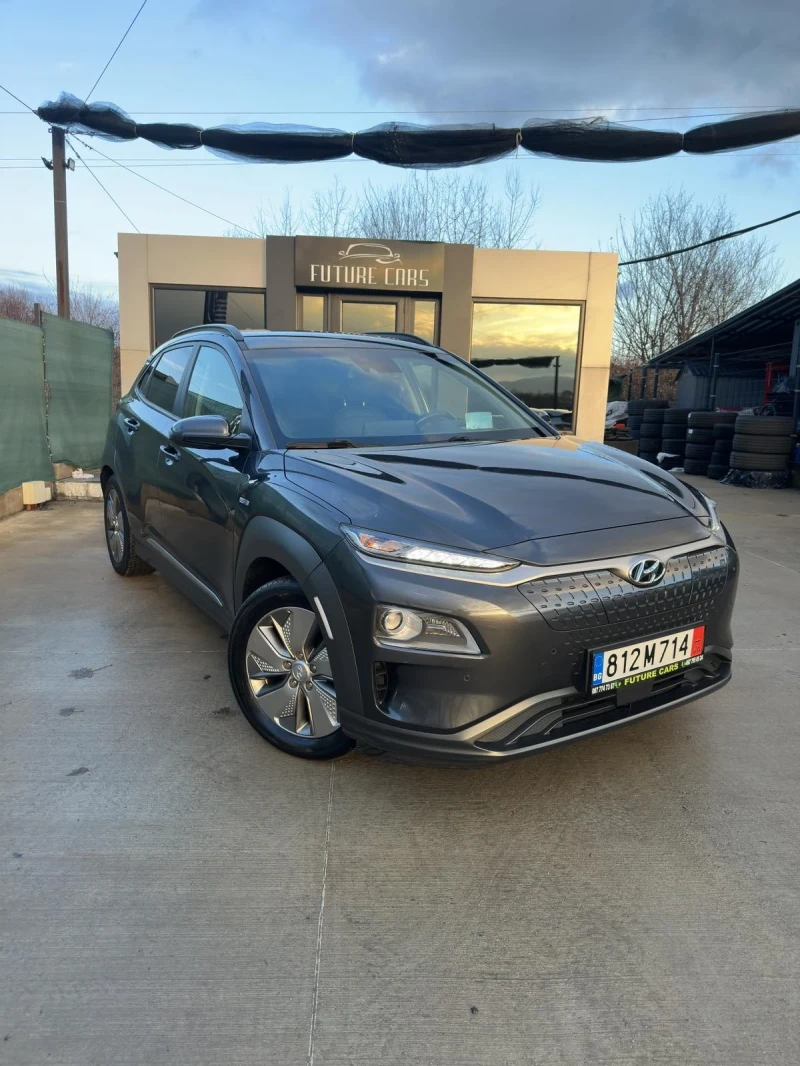 Hyundai Kona 64KWh/PREMIUM/SOH100%/BLUELINK/HEADUP/KRELL, снимка 2 - Автомобили и джипове - 52440209