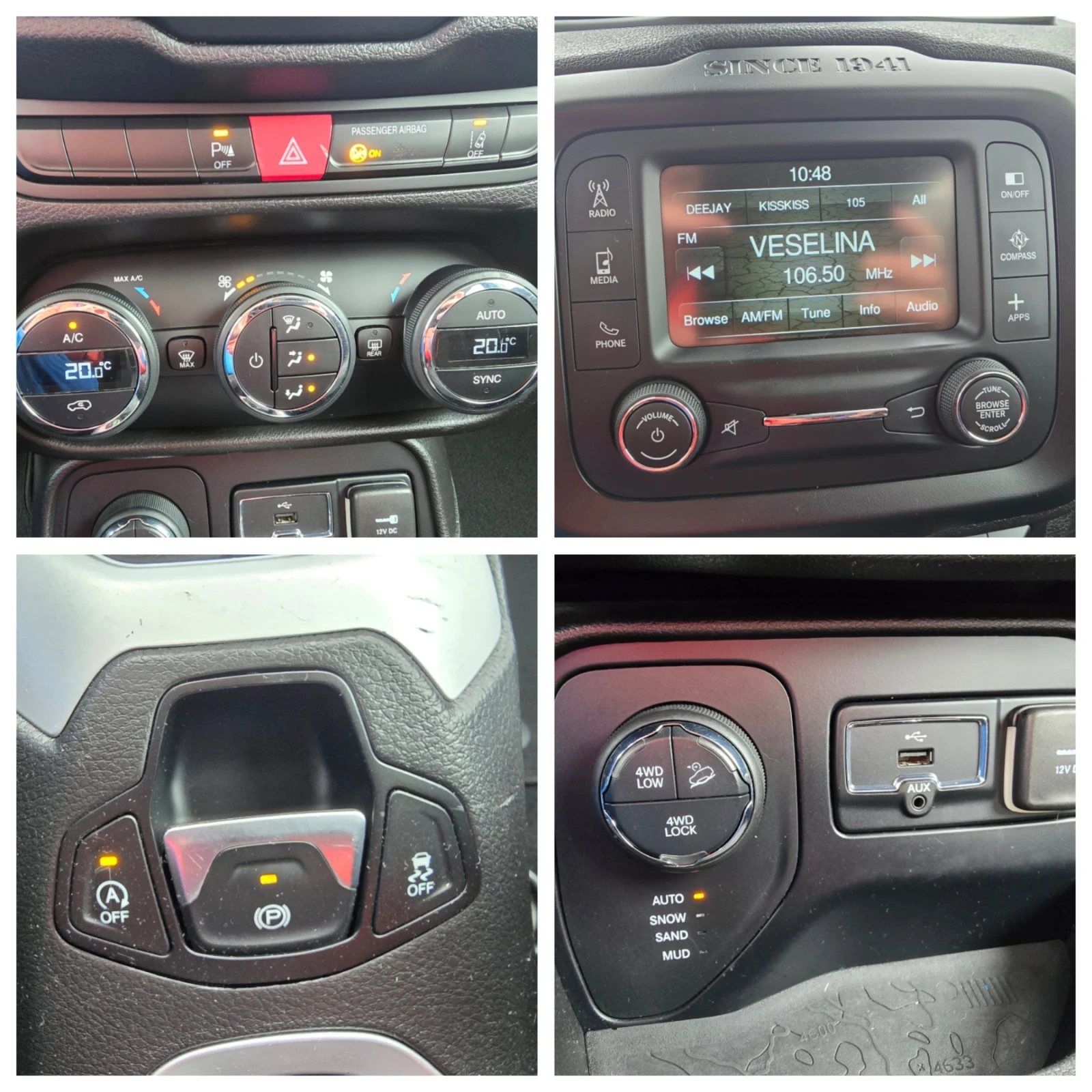 Jeep Renegade * 4x4* TOP* , снимка 12 - Автомобили и джипове - 53111096