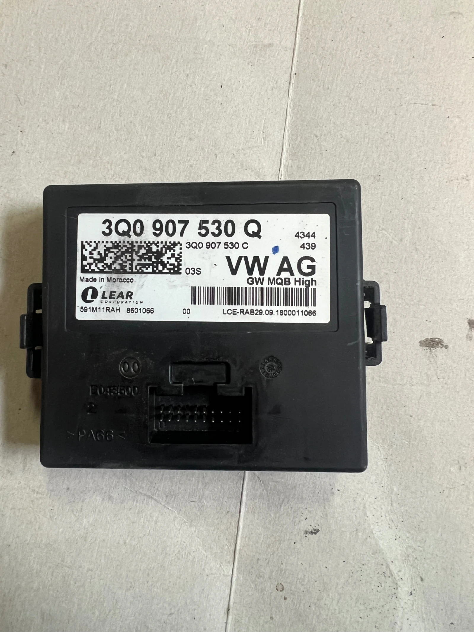 3Q0 907 530 Q Модул  gateway VW SKODA 3Q0907530Q | Mobile.bg — изображение 1