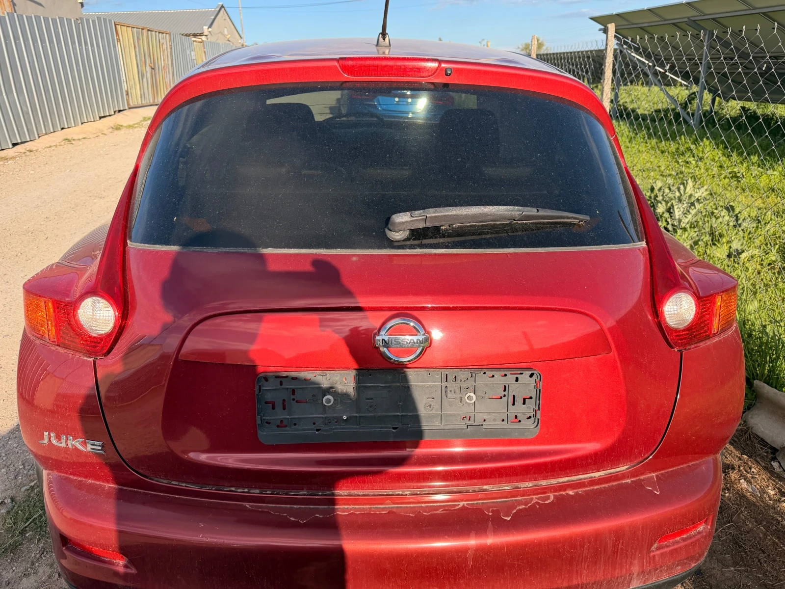 Заден капак със стъкло NISSAN JUKE 2011