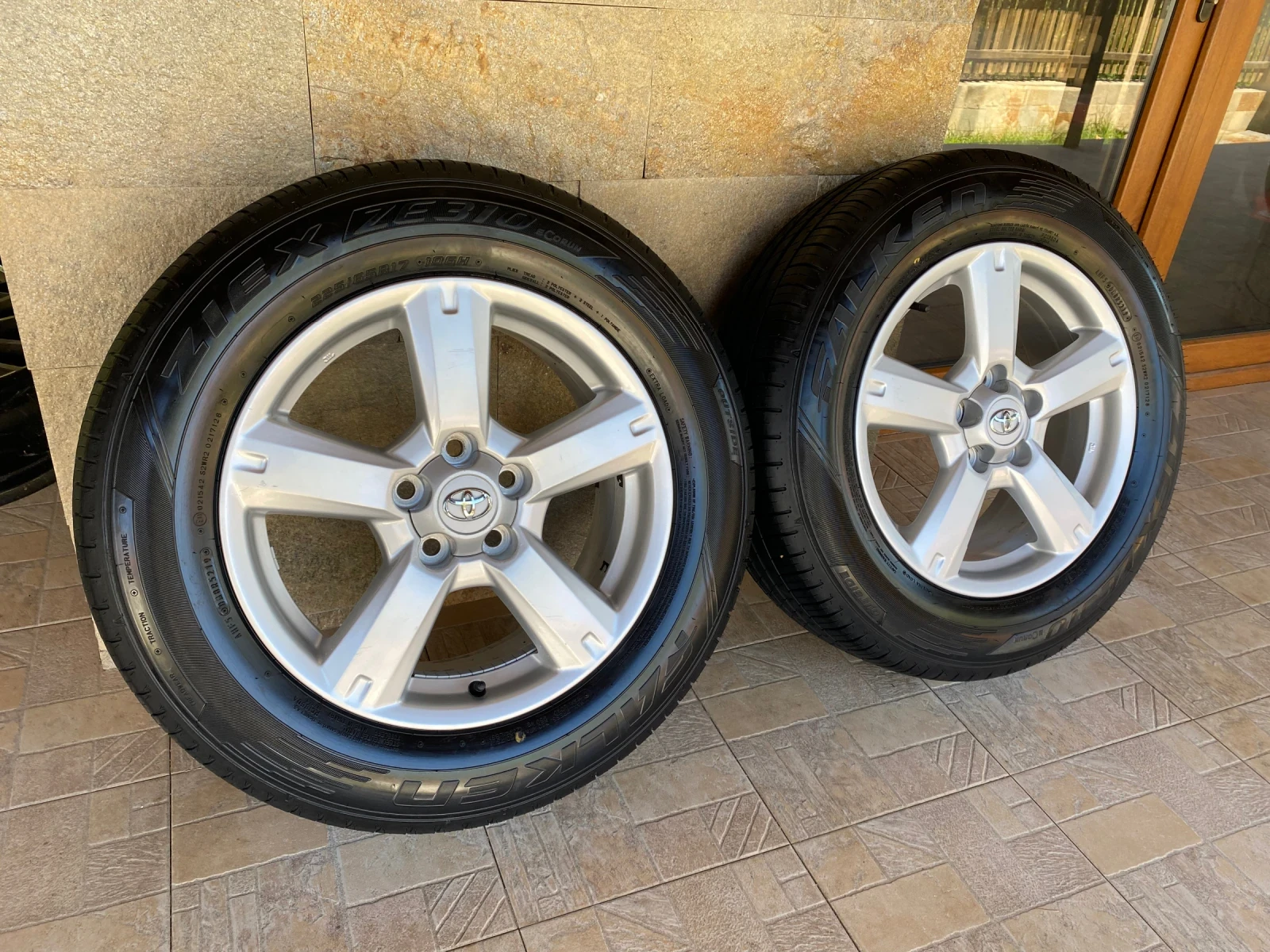 Гуми с джанти Falken 225/65R17, снимка 4 - Гуми и джанти - 55049920