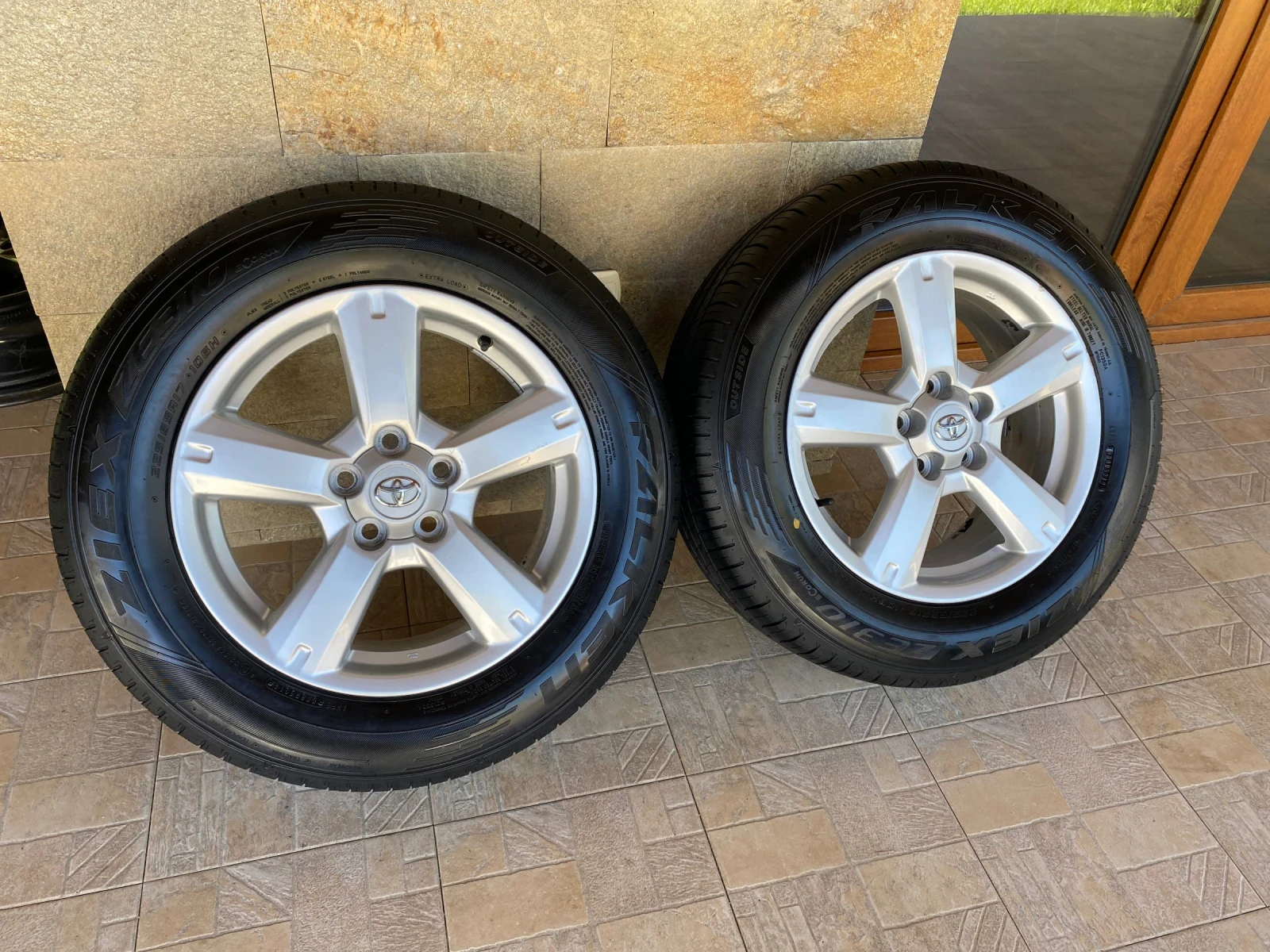 Гуми с джанти Falken 225/65R17, снимка 6 - Гуми и джанти - 55049920