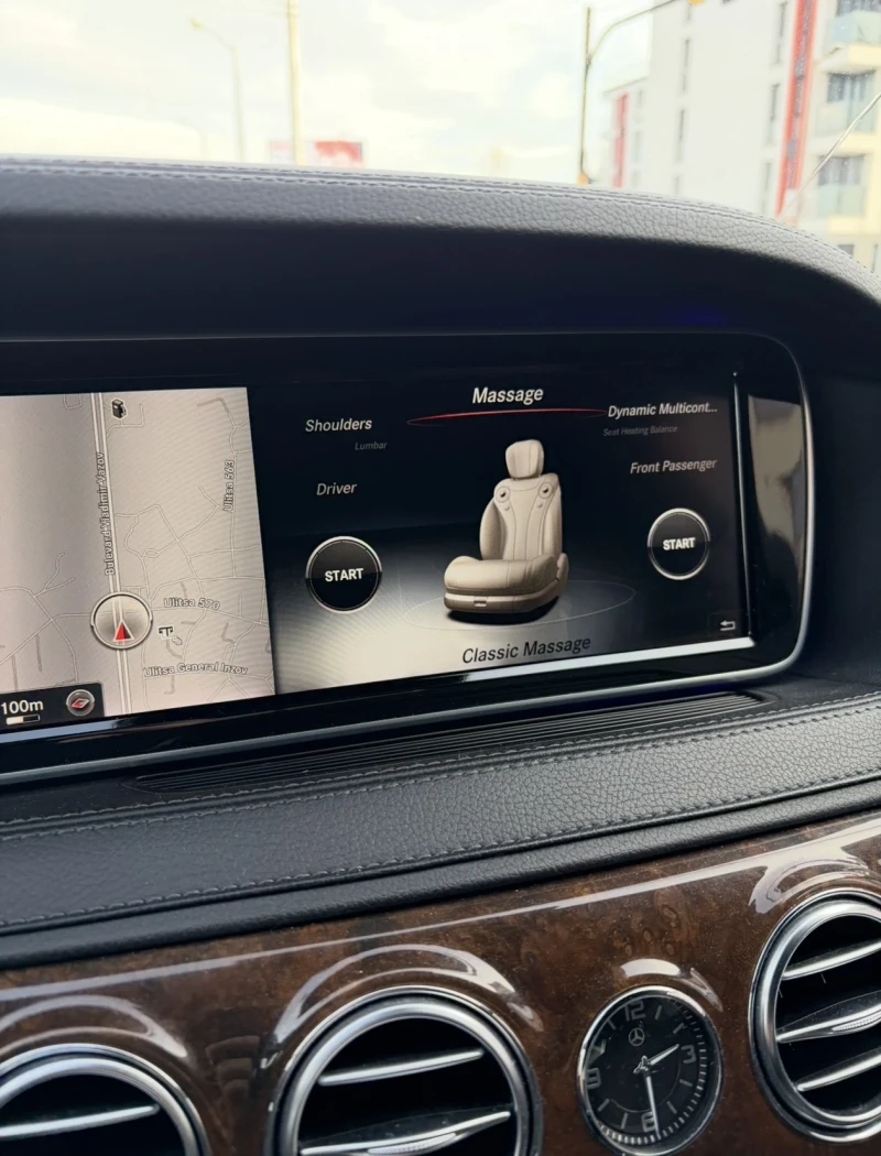 Mercedes-Benz S 500 4matic Long Face 63AMG , снимка 10 - Автомобили и джипове - 53088760