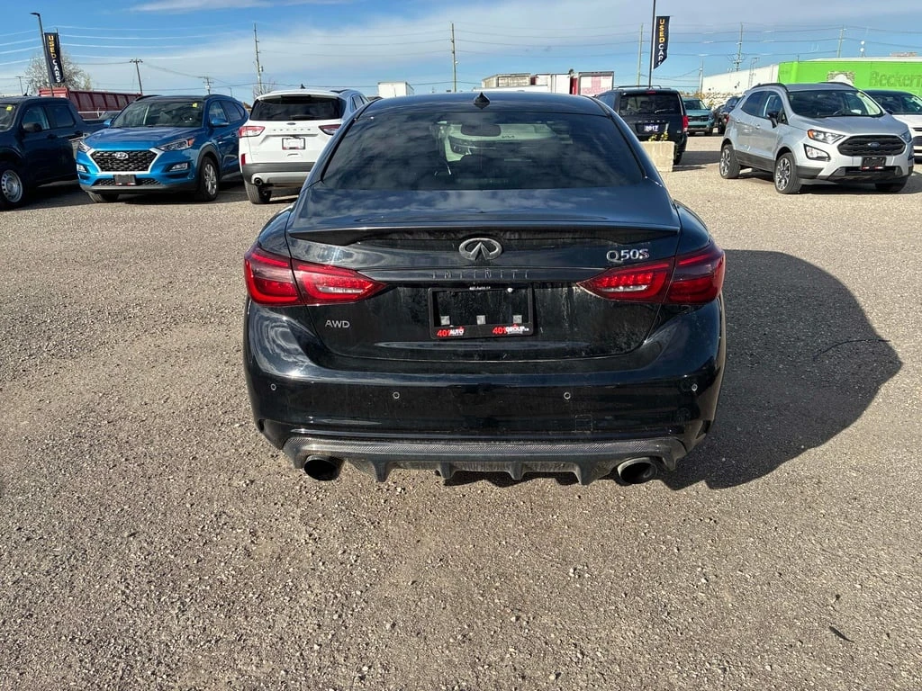 Infiniti Q50 * RED SPORT AWD * CARFAX * ЦЕНА ДО БГ - изображение 5