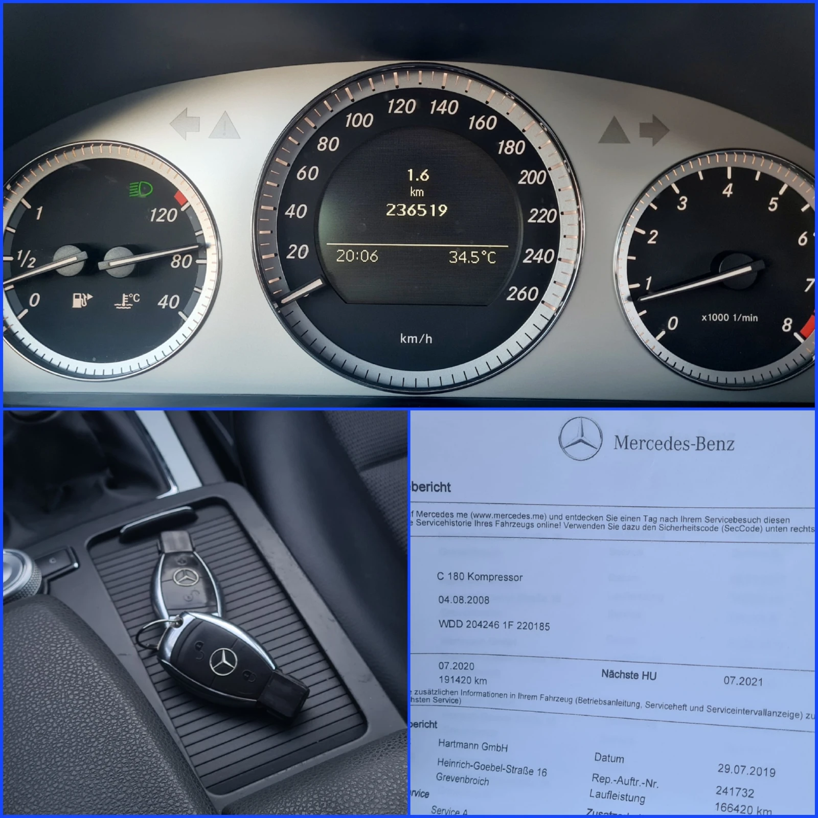 Mercedes-Benz C 180 KOMPRESSOR/СОБСТВЕН ЛИЗИНГ, снимка 17 - Автомобили и джипове - 55003997