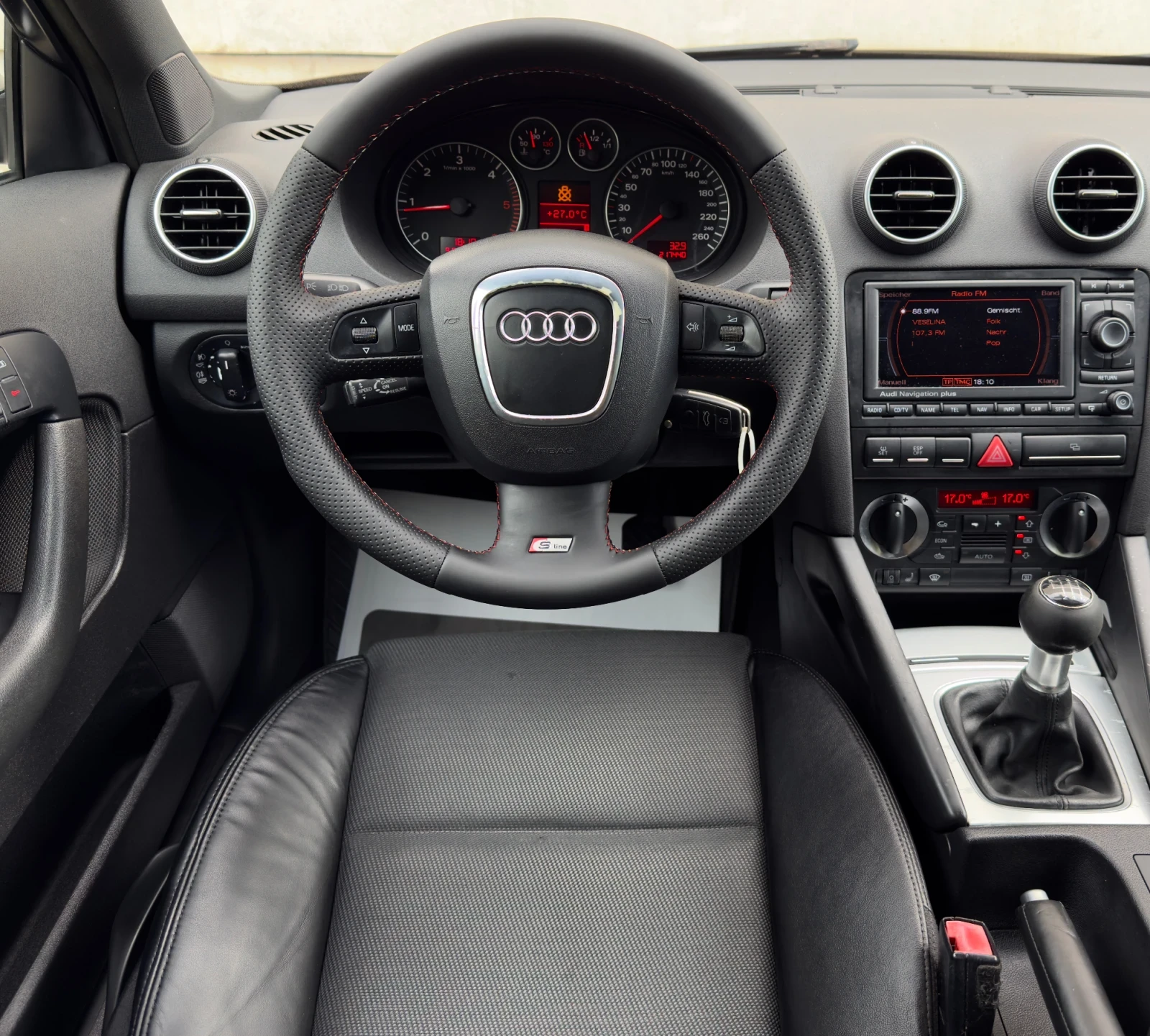 Audi A3 2.0TDi 170hp/S-LINE/4x4/XENON/NAVI, снимка 11 - Автомобили и джипове - 55225904