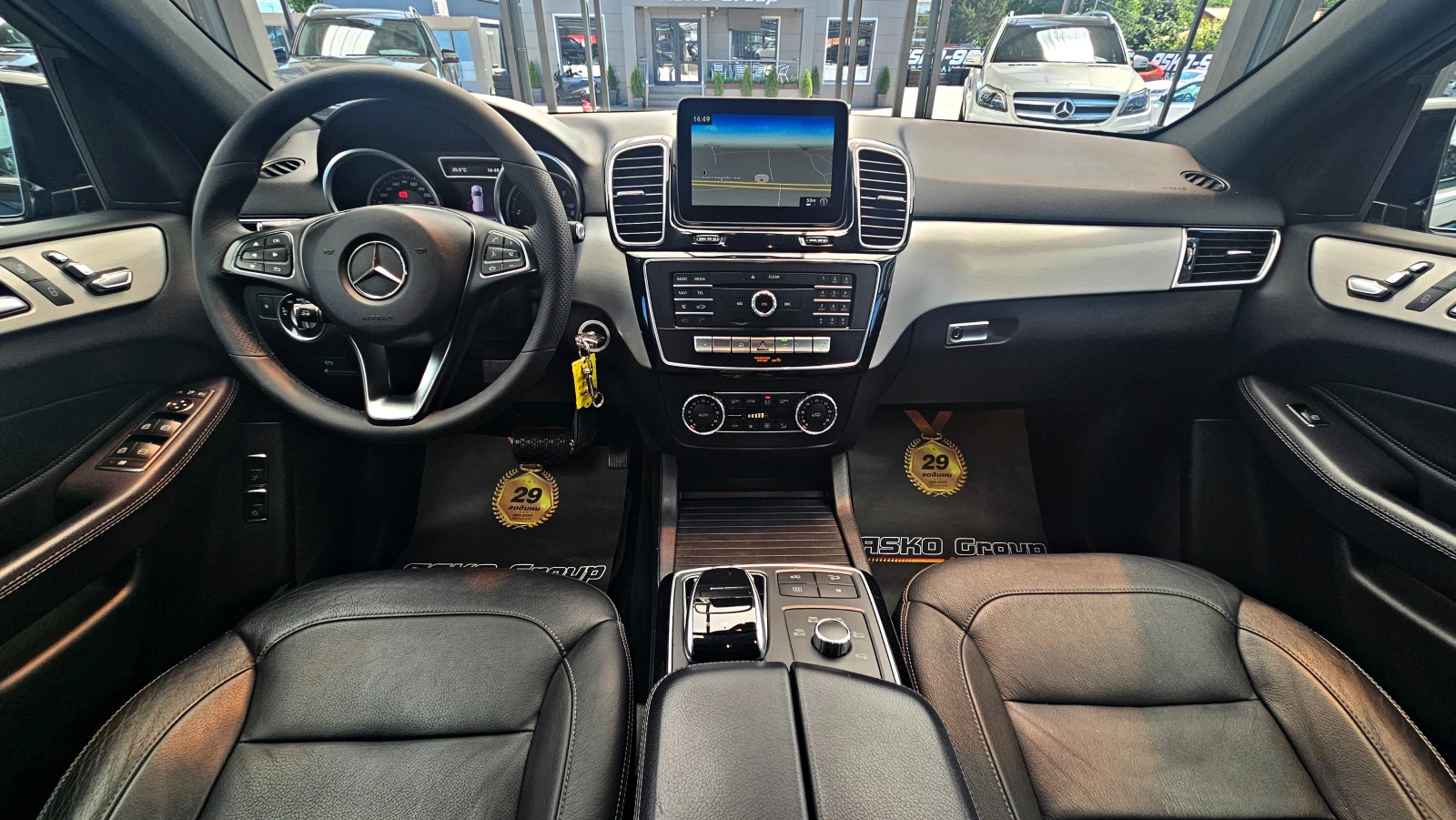 Mercedes-Benz GLE 350 AMG/GERMANY/PANO/DISTR/CAMERA/AMBIENT/ПОДГРЕВ/LIZI - изображение 9