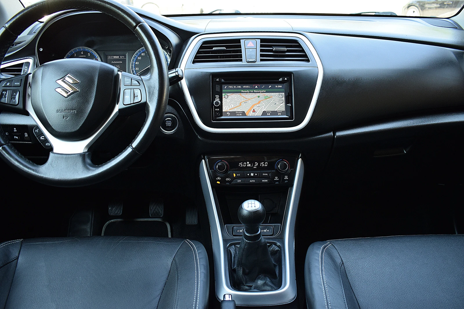 Suzuki SX4 S-Cross 1.6ШВЕЙЦАРИЯ/LUX/КОЖА/НАВИ/КЛИМАТРОНИК/АВТОПИЛОТ, снимка 12 - Автомобили и джипове - 55567328