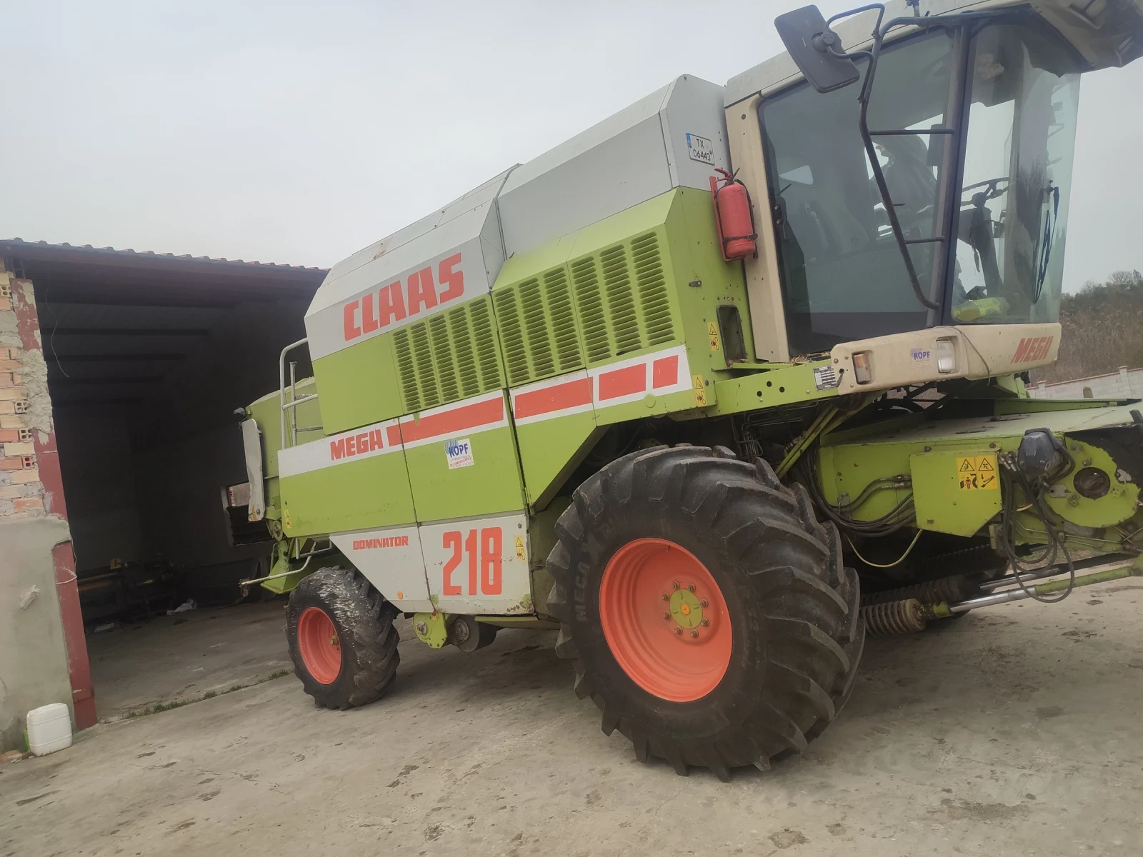 Комбайн Claas Mega 218 - изображение 2