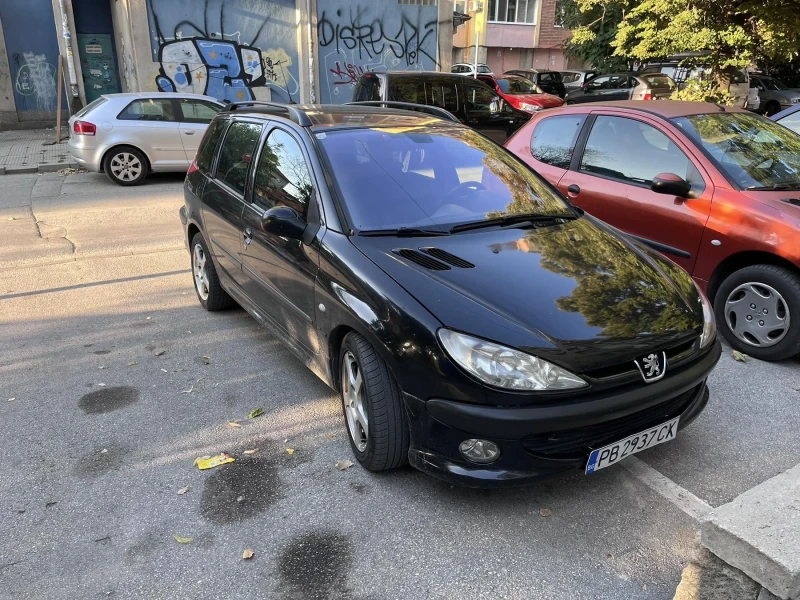 Peugeot 206 SW, снимка 1 - Автомобили и джипове - 47738900