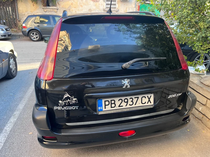 Peugeot 206 SW, снимка 3 - Автомобили и джипове - 47738900