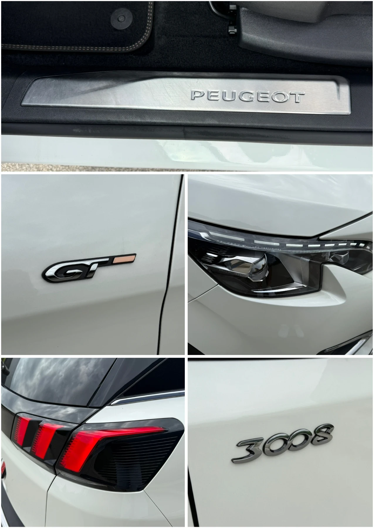 Peugeot 3008 2.0BlueHDI 180к.с EAT8/GT-LINE/FULL-LED/DISTRONIC/, снимка 16 - Автомобили и джипове - 54884266