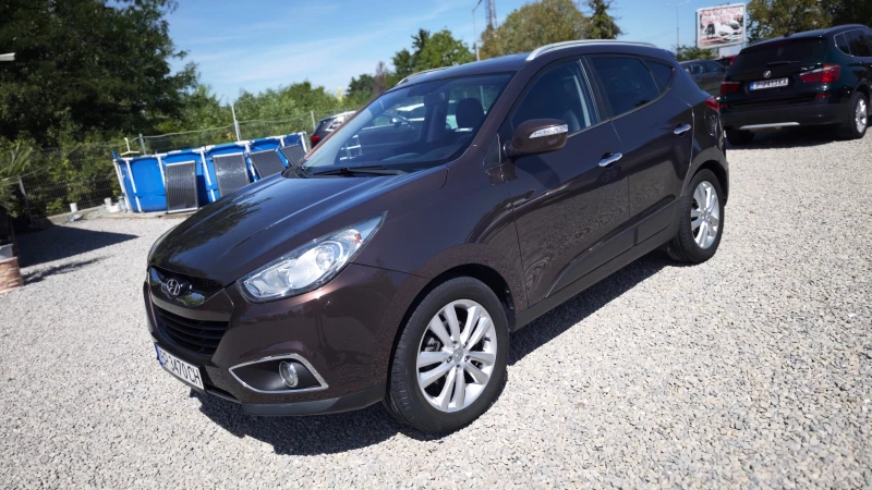 Hyundai IX35 КАФЯВ/ВСИЧКО ПЛАТЕНО/ОБСЛУЖЕН/NAV/DVD/KAM/USB/КОЖА - 17900 лв. - 62521443 1