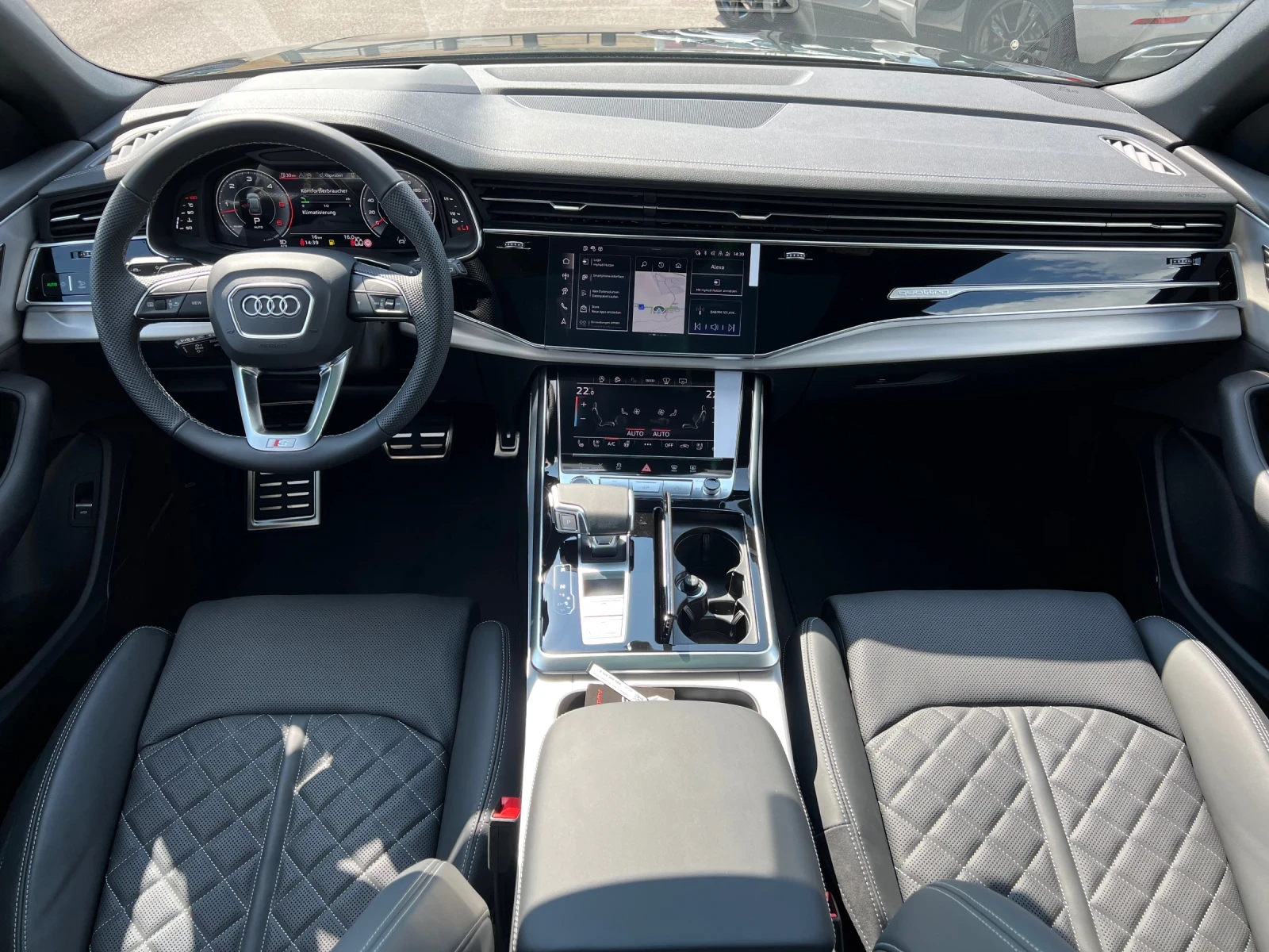 Audi Q8 50TDI* S-Line* B&O* Soft Close* Nigh Pack*  | Mobile.bg   13