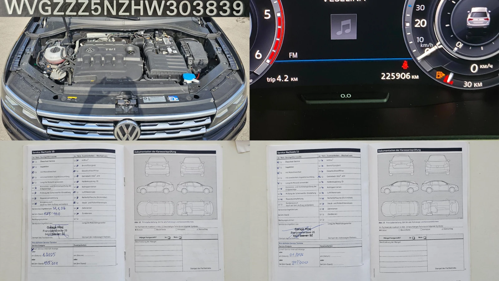 VW Tiguan 2.0TDi 150HP 4x4 7DSG CH-ДИСТРОНИК-LED-ЛИЗИНГ, снимка 16 - Автомобили и джипове - 55801711