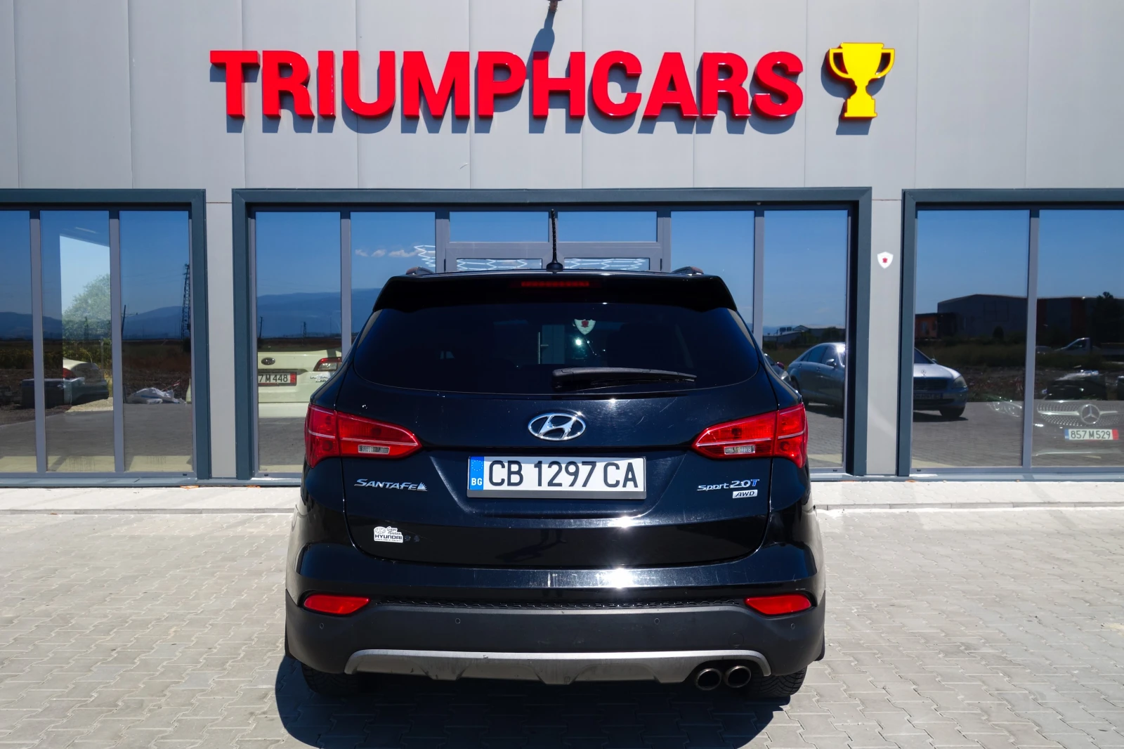 Hyundai Santa fe SPORT 4x4* ПАРКТРОНИК* ПОДГРЕВ* ЩОРА* АВТОКРЕДИТ* , снимка 3 - Автомобили и джипове - 56085063