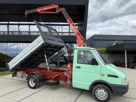 Iveco Daily 35-10 TurboDaily до 3.5т. 3.00м. Самосвал с кран , снимка 2