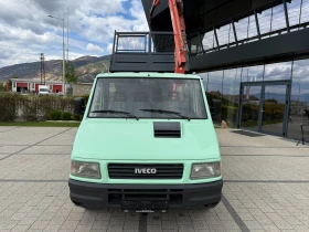 Iveco Daily 35-10 TurboDaily до 3.5т. 3.00м. Самосвал с кран , снимка 3