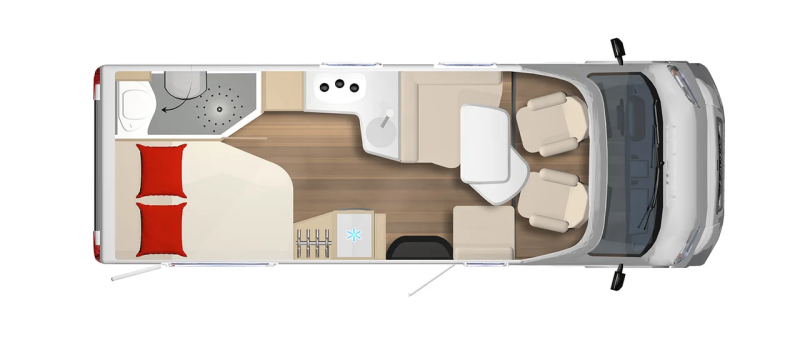 Кемпер Burstner LIMITED T 660, снимка 3 - Каравани и кемпери - 46276074