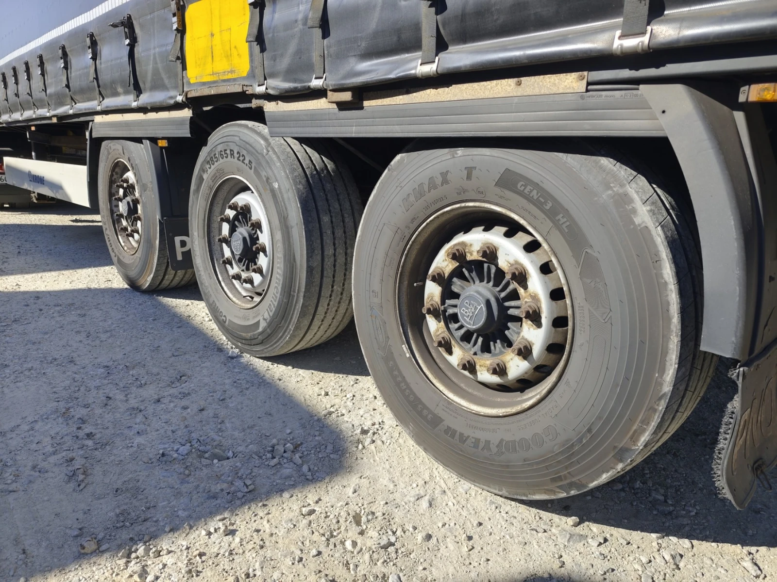 Полуремарке Krone Profi Liner SD, снимка 8 - Ремаркета - 56358593