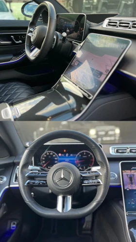 Mercedes-Benz S 400 4-MATIC* LONG* HEAD-UP* PANO* AMG* СОБСТВЕН ЛИЗИНГ, снимка 13