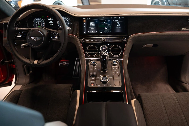 Bentley Continental gt SPEED V8 HYBRID/FIRST EDITION/CARBON/CERAMIC/NAIM/, снимка 9 - Автомобили и джипове - 51577587