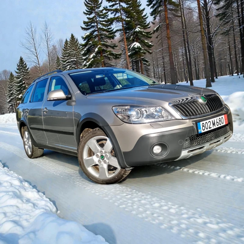 Skoda Octavia * SCOUT * 4X4 * АВТОМАТИК * СЕРВИЗНИ ДОКУМЕНТИ * 