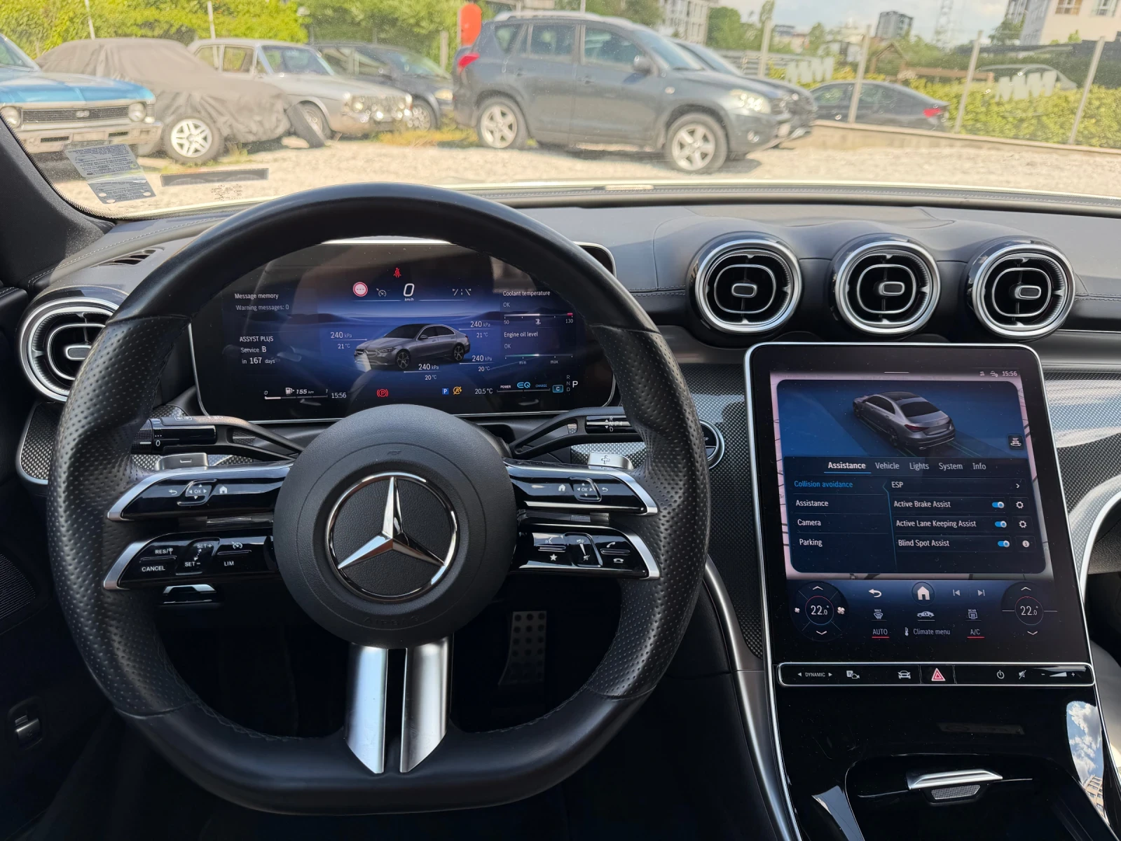 Mercedes-Benz C 200 4x4 AMG , снимка 15 - Автомобили и джипове - 54078139