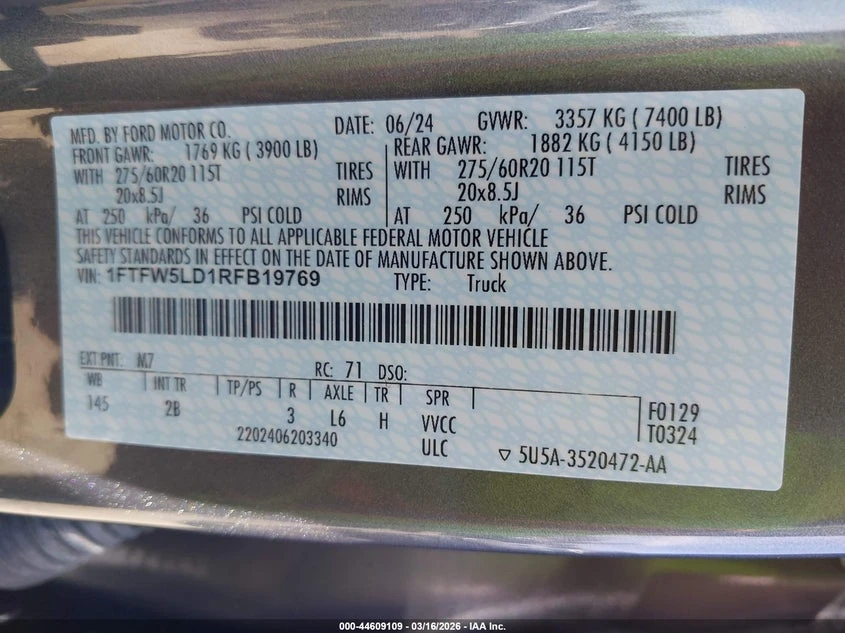 Ford F150 3.5l F-150 Lariat, снимка 9 - Автомобили и джипове - 54446301