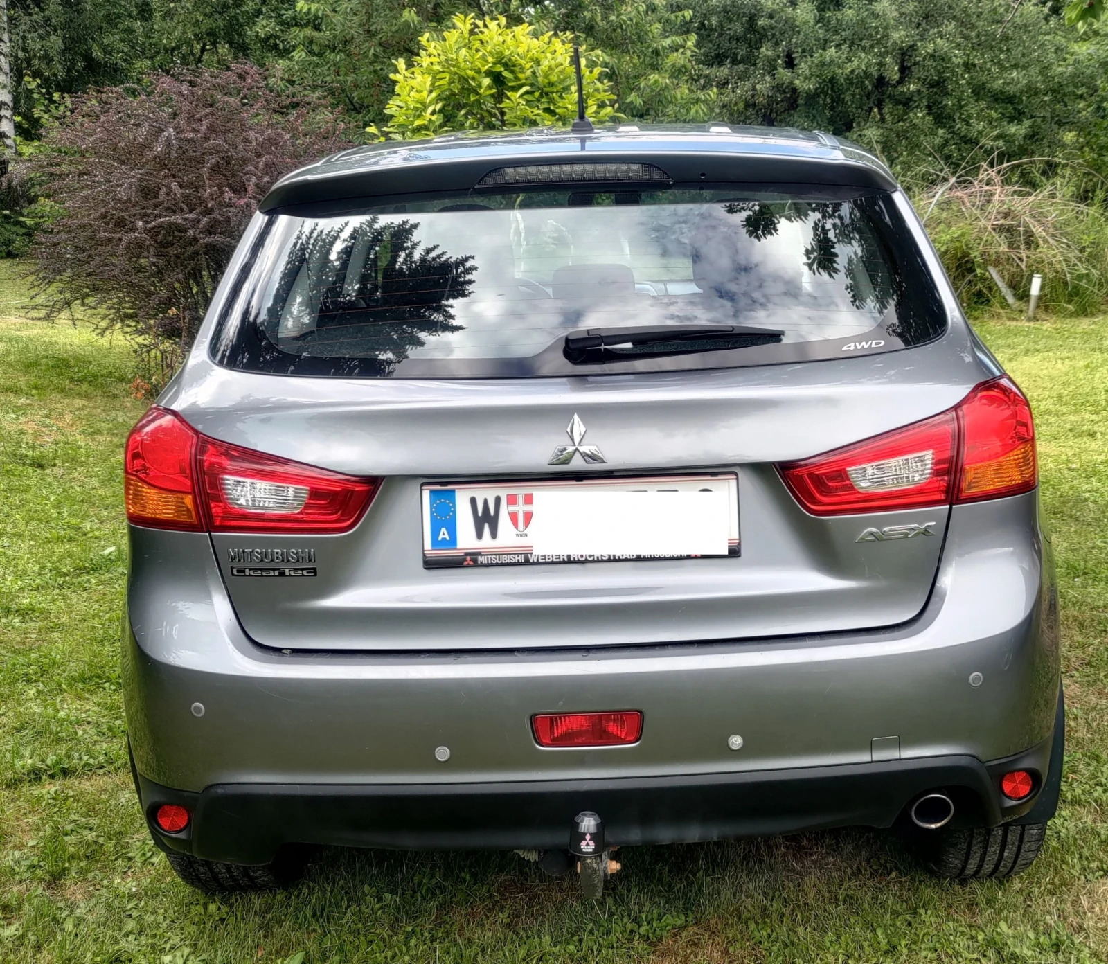 Mitsubishi ASX 1, 8 Di-D 4WD Invite, снимка 3 - Автомобили и джипове - 55015825