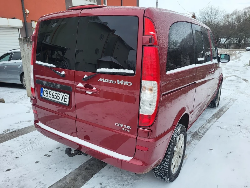Mercedes-Benz Vito 4х4 Вито мотор 646 Автоматик Климатроник, снимка 4 - Бусове и автобуси - 53032827