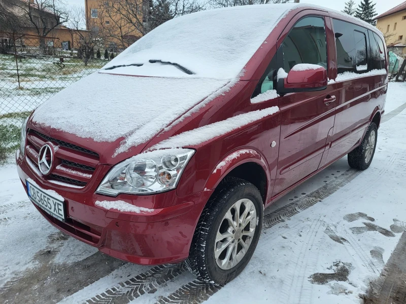 Mercedes-Benz Vito 4х4 Вито мотор 646 Автоматик Климатроник, снимка 2 - Бусове и автобуси - 53032827