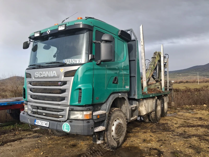 Scania G 480 6x6 ретардер 